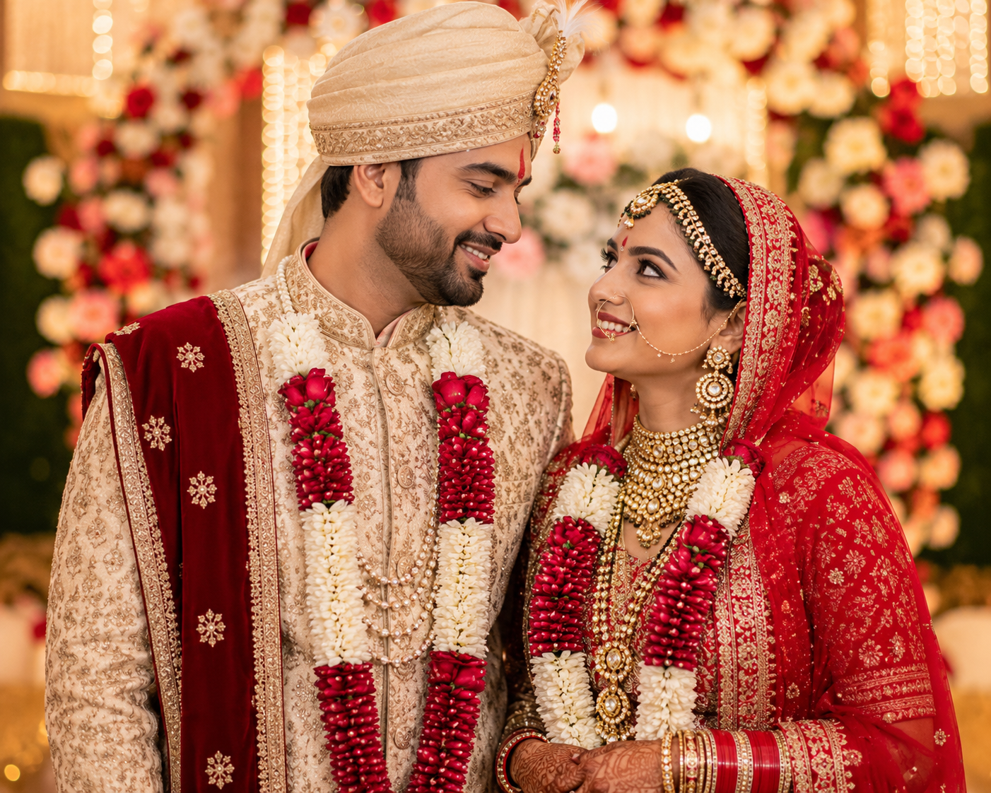 Wedding photo of Rahul & Priya
